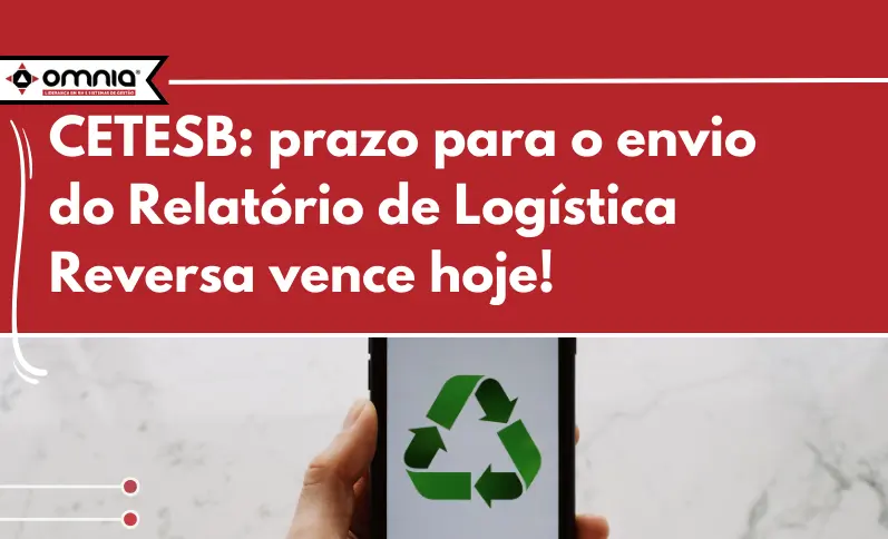 Celular com o simbolo da reciclagem na tela.